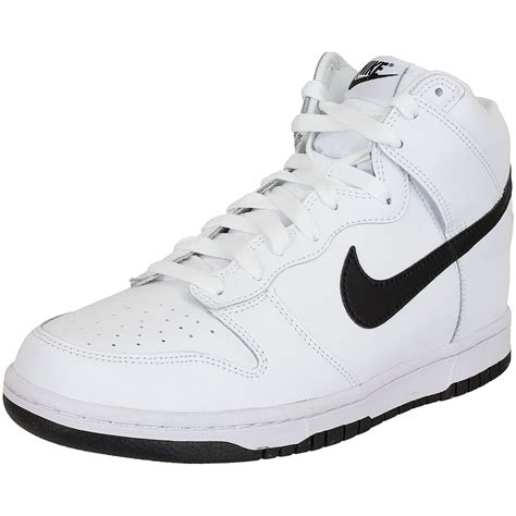 schwarze weiße nike schuhe high|nike schuhe weiße sohle.